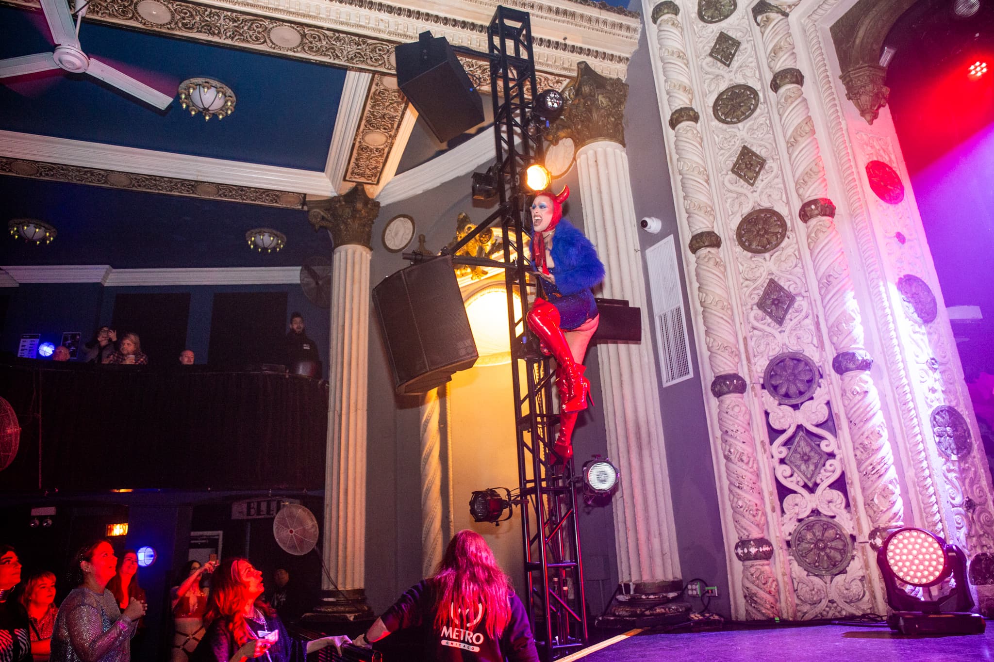 Nico performing at Bowie Ball 4