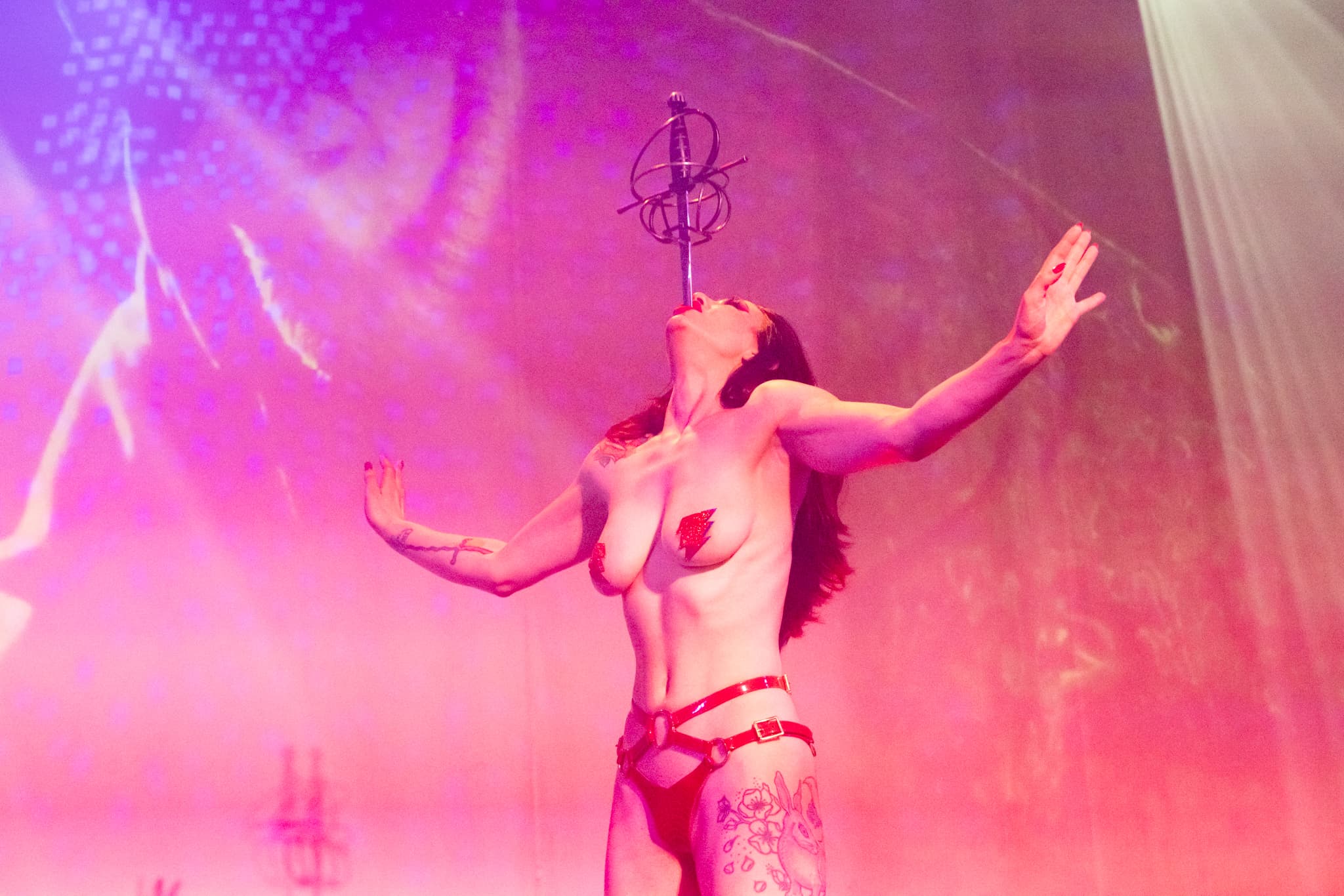 Sally Marvel at Bowie Ball 3