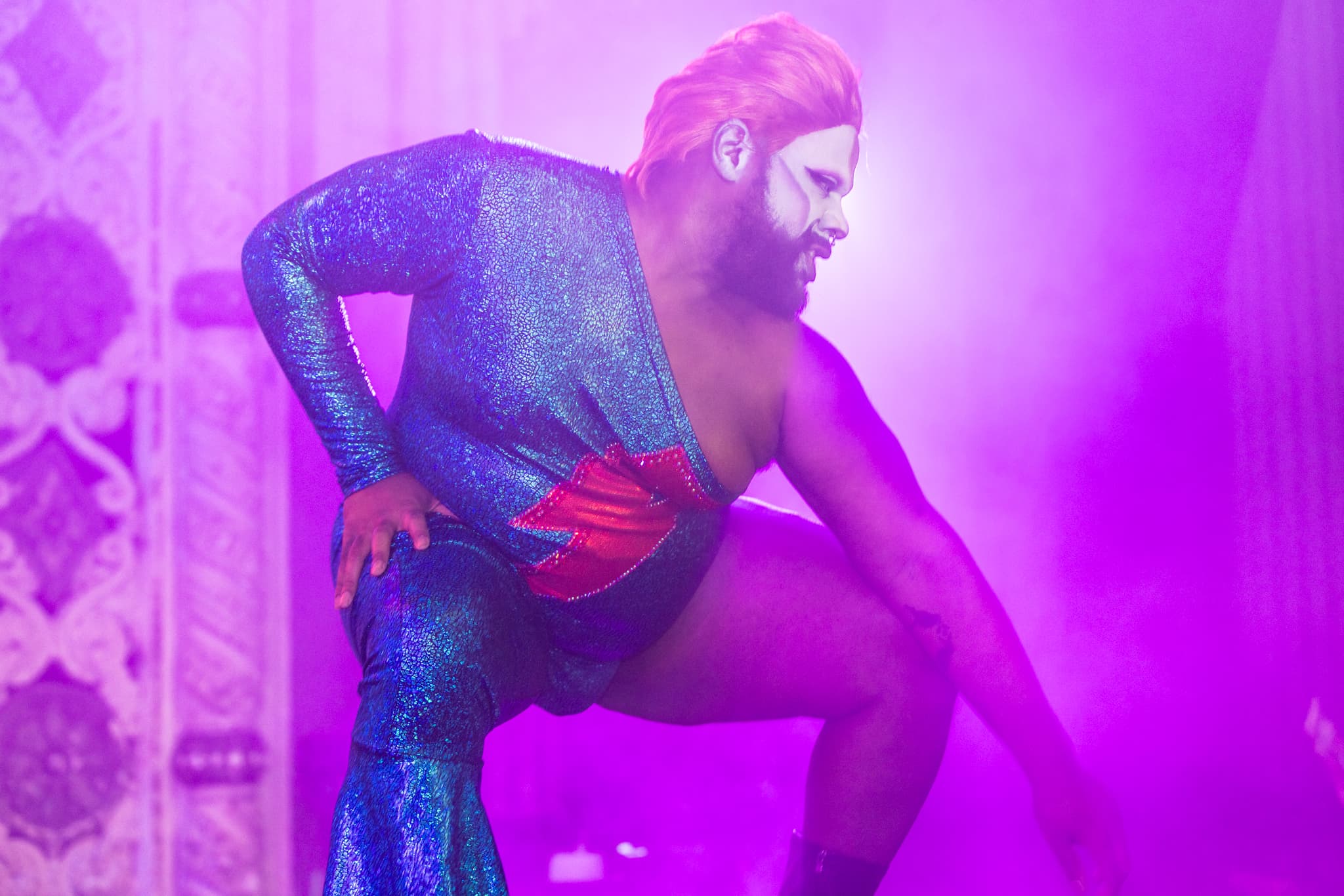 Lucy Stoole at Bowie Ball 3